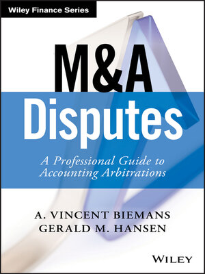 cover image of M&A Disputes